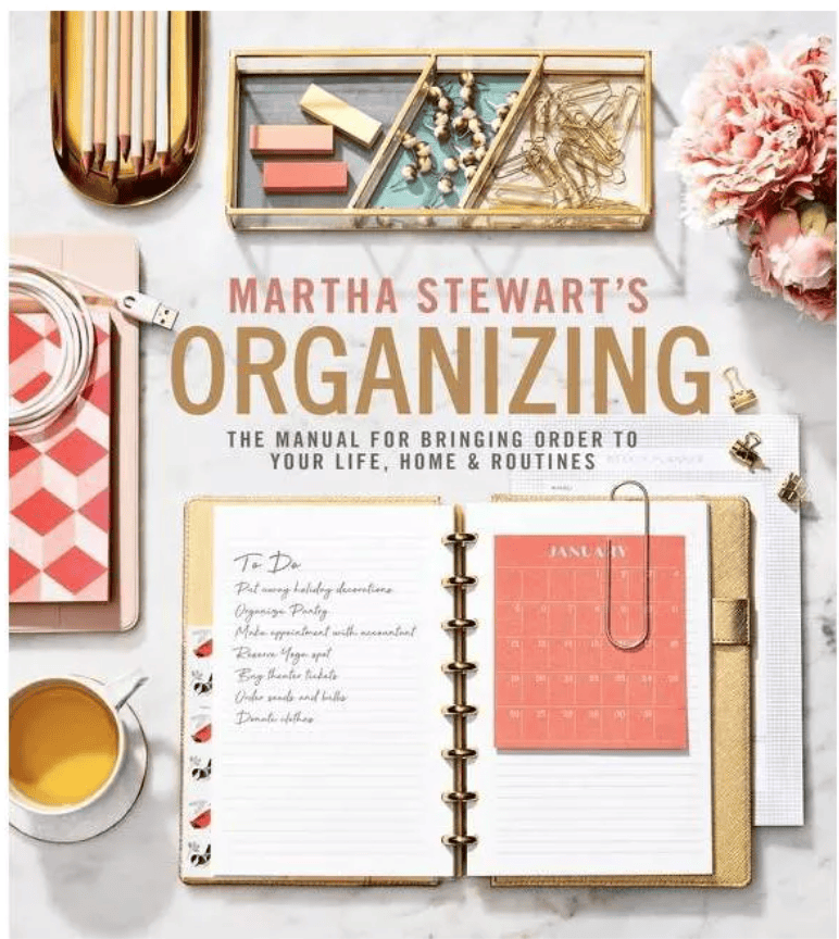 Martha Stewart's Organizing book